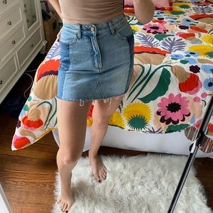 Denim skirt